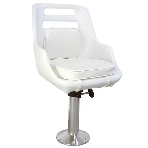 Skipper Chair and Pedestal Package White Skipper Chair and Pedestal Package White