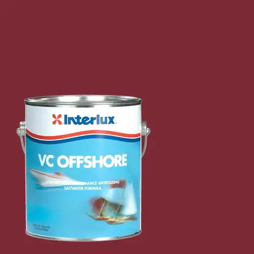 VC-Offshore Hard-Vinyl Antifouling Bottom Paint, Red, Gallon VC-Offshore Hard-Vinyl Antifouling Bottom Paint, Red, Gallon