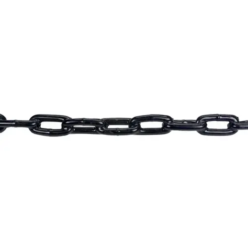 PVC-Coated Chain, Black, 5/16" x 5 ft PVC-Coated Chain, Black, 5/16" x 5 ft