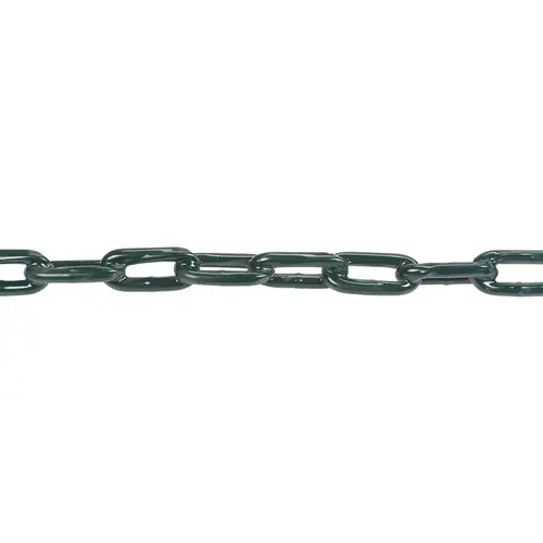 PVC-Coated Chain, Green, 5/16" x 5 ft PVC-Coated Chain, Green, 5/16" x 5 ft