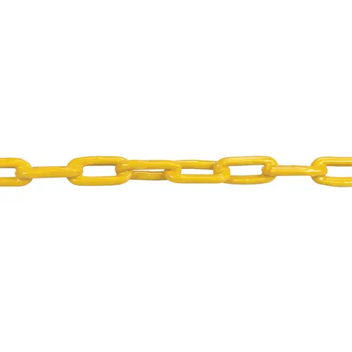 PVC-Coated Chain, Yellow, 5/16" x 5 ft PVC-Coated Chain, Yellow, 5/16" x 5 ft