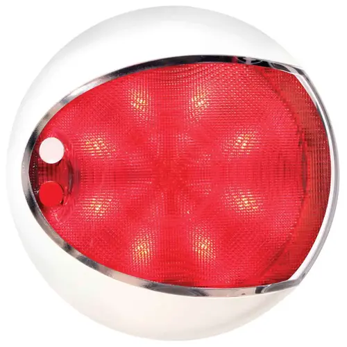 EuroLED Touch Dome Light White Housing White/Red EuroLED Touch Dome Light White Housing White/Red