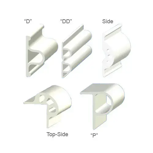 Heavy Duty Side Profile EPDM Rubber Dock Guard White Heavy Duty Side Profile EPDM Rubber Dock Guard White