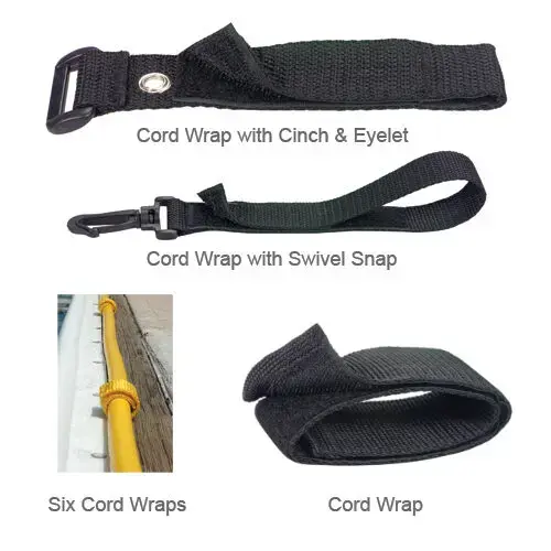 ShorePower Cord Wrap 1" x 9" ShorePower Cord Wrap 1" x 9"