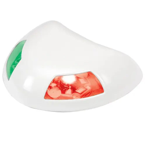 Stealth Series Deck Mount LED Bi-Color Navigation Light Red/Green Stealth Series Deck Mount LED Bi-Color Navigation Light Red/Green