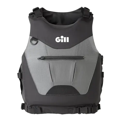USCG Approved UL1123 Type III PFD, Side Zip Gray USCG Approved UL1123 Type III PFD, Side Zip Gray
