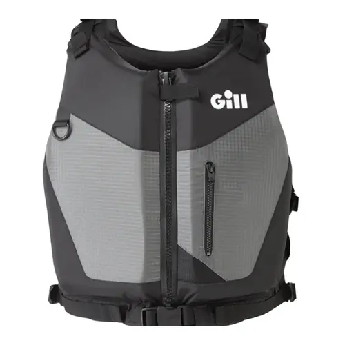 USCG Approved UL1123 Type III PFD, Front Zip Gray USCG Approved UL1123 Type III PFD, Front Zip Gray