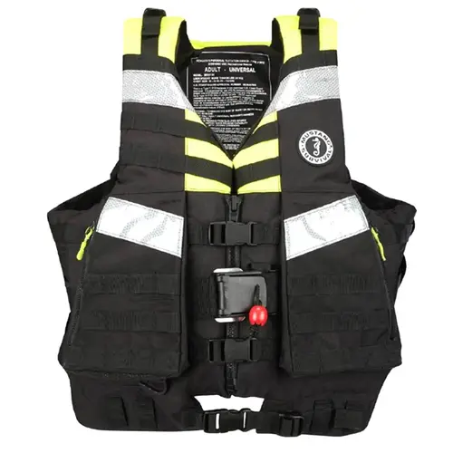 Universal Swift Water Rescue Life Jacket Black Universal Swift Water Rescue Life Jacket Black