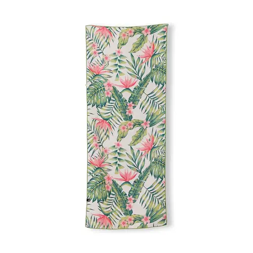 Single Sided Print Beach Towel Palms Pink Single Sided Print Beach Towel Palms Pink
