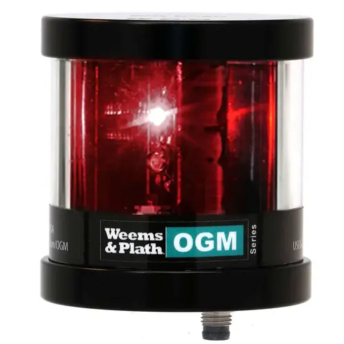OGM Series LX Collection Mast Mount LED Red All-Round Navigation Light OGM Series LX Collection Mast Mount LED Red All-Round Navigation Light