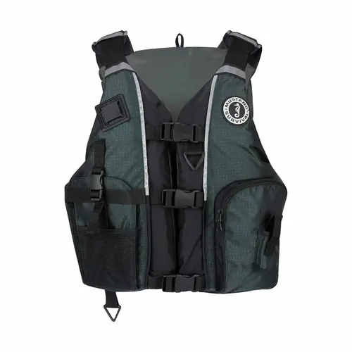 Topwater Foam Vest PFD Green Topwater Foam Vest PFD Green