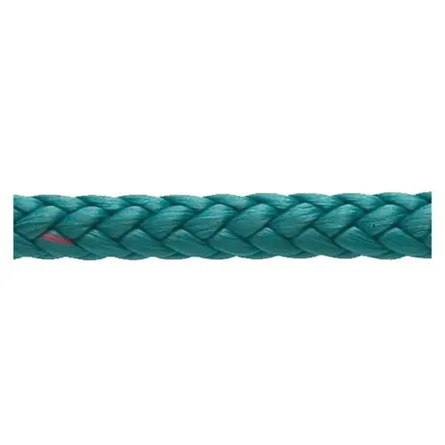 9 mm Regatta Lite Polypropylene Braid, Teal, Sold by Foot Green 9 mm Regatta Lite Polypropylene Braid, Teal, Sold by Foot Green