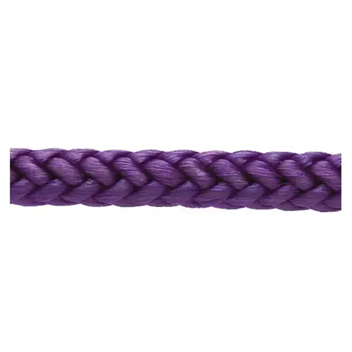 8 mm Regatta Lite Polypropylene Braid, Purple, Sold by Foot 8 mm Regatta Lite Polypropylene Braid, Purple, Sold by Foot