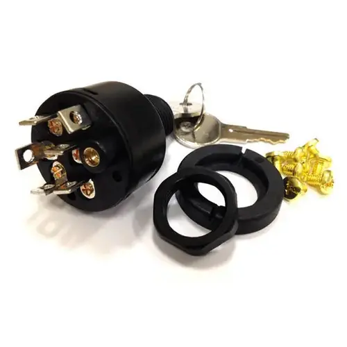 4-Position Push To Choke Magneto Ignition Switch, Accessory-Off-Run-Start 4-Position Push To Choke Magneto Ignition Switch, Accessory-Off-Run-Start