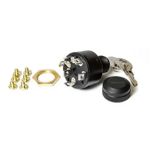 4-Position Ignition Switch Magneto, Accessory-Off-Run-Start 4-Position Ignition Switch Magneto, Accessory-Off-Run-Start