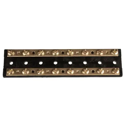 Junction Block, Dual Brass Terminal Junction Block, Dual Brass Terminal