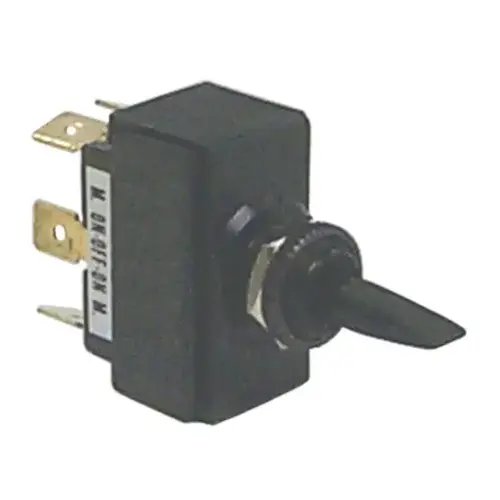 Toggle Switch, Mom On-Off-Mom On, DPDT Toggle Switch, Mom On-Off-Mom On, DPDT