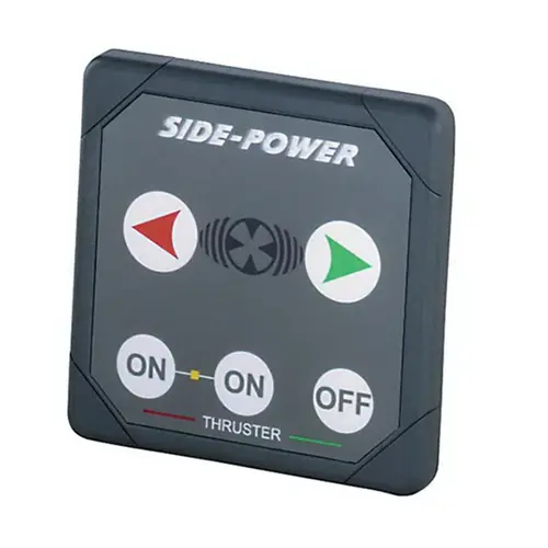 Side-Power Gray Round Cutout Touchpad Control with Round Back Side-Power Gray Round Cutout Touchpad Control with Round Back