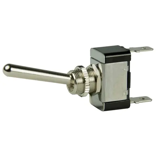 Chrome Plated Toggle Switch, Off/On, SPST Chrome Plated Toggle Switch, Off/On, SPST