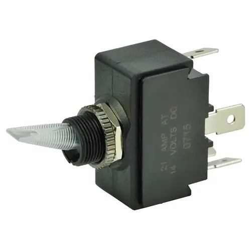 SPST Lighted Toggle Switch - Off/On SPST Lighted Toggle Switch - Off/On
