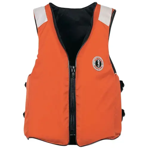 Classic Industrial Life Jacket, Large Orange Classic Industrial Life Jacket, Large Orange