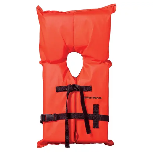Type II Basic Flotation Vest PFDs Orange Type II Basic Flotation Vest PFDs Orange