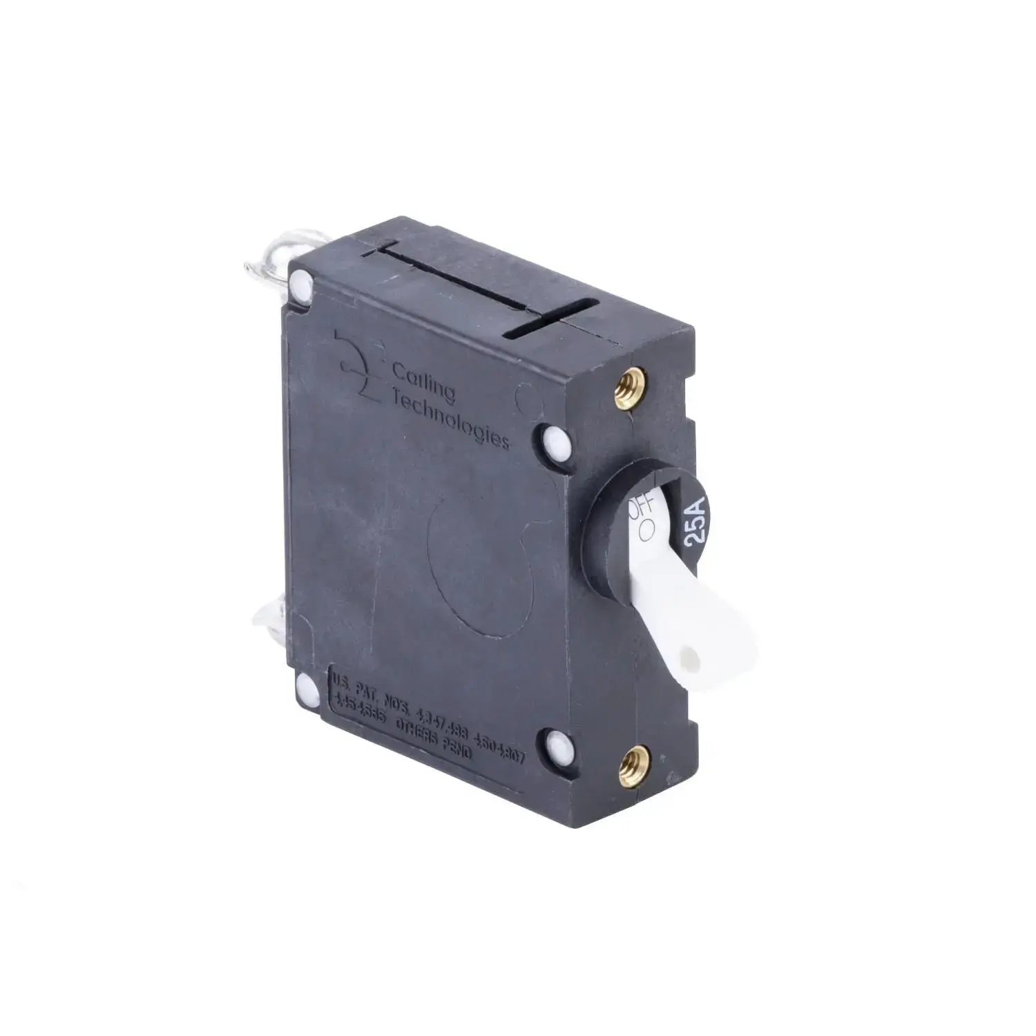 Sierra Circuit Breaker Standard White Toggle Single Pole 25A CB50430