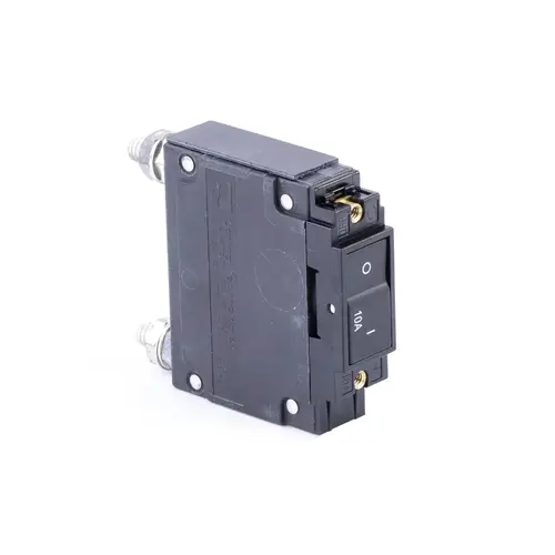 Circuit Breaker, Rocker, Flat, Single Pole, 10A Circuit Breaker, Rocker, Flat, Single Pole, 10A
