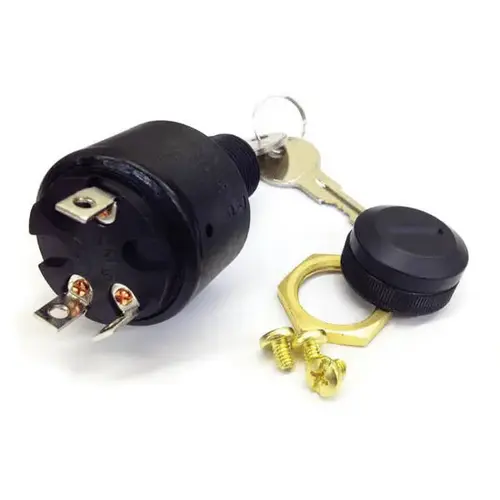 3-Position Ignition Switch Conventional, Off-Run-Start 3-Position Ignition Switch Conventional, Off-Run-Start