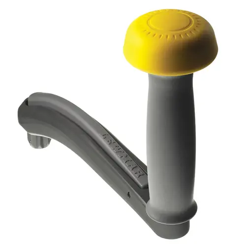 10" Aluminum OneTouch Lock-In Power Grip Winch Handle Gray 10" Aluminum OneTouch Lock-In Power Grip Winch Handle Gray