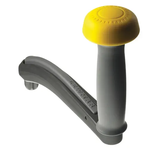 8" Aluminum OneTouch Lock-In Power Grip Winch Handle Gray 8" Aluminum OneTouch Lock-In Power Grip Winch Handle Gray