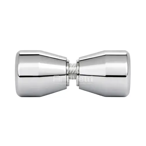 Back-to-Back Bow-Tie Style Knobs Chrome Back-to-Back Bow-Tie Style Knobs Chrome