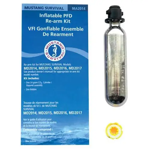 Rearming Kit for M.I.T. 100 Inflatable Life Jacket Rearming Kit for M.I.T. 100 Inflatable Life Jacket