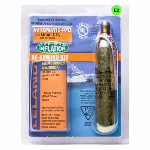 33 Gram Inflatable PFD Rearming Kit for V95000 Series, Automatic 33 Gram Inflatable PFD Rearming Kit for V95000 Series, Automatic
