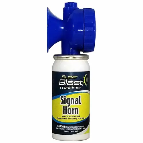 Super Blast Marine Signal Horn, 1.4 oz. Super Blast Marine Signal Horn, 1.4 oz.