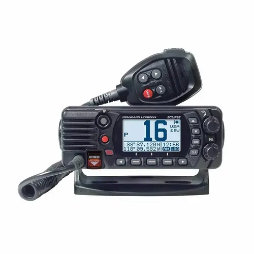 GX1410GB Eclipse 25W Fixed Mount VHF/GPS Radio Black GX1410GB Eclipse 25W Fixed Mount VHF/GPS Radio Black