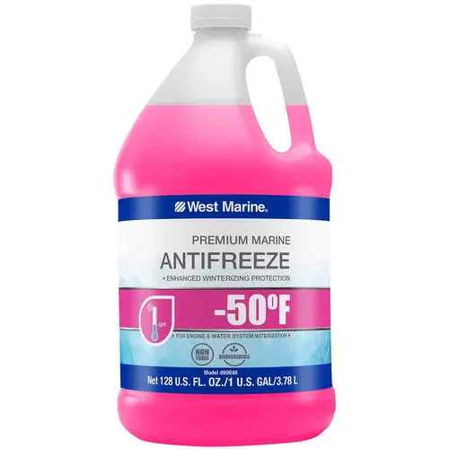 -50 degreeF Engine & Water System Antifreeze, Gallon Pink -50 degreeF Engine & Water System Antifreeze, Gallon Pink