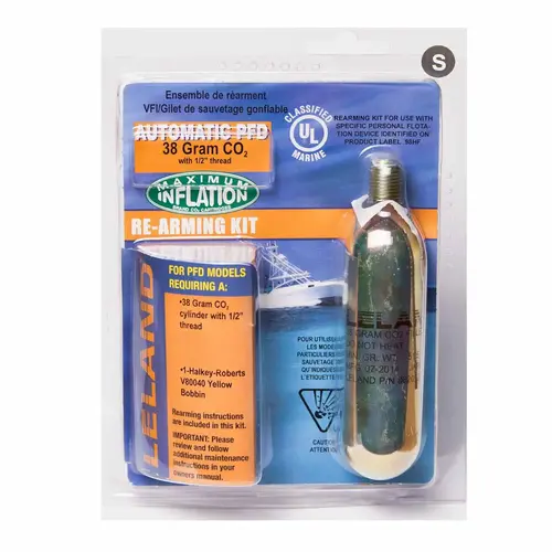 38 Gram Inflatable PFD Rearming Kit for V85000 Series, Automatic 38 Gram Inflatable PFD Rearming Kit for V85000 Series, Automatic