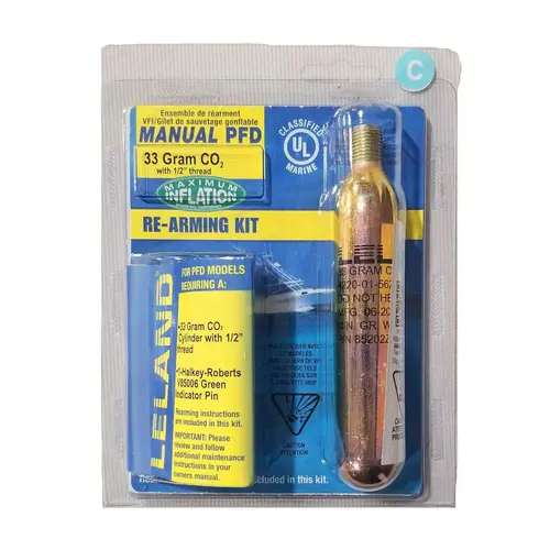 33 Gram Inflatable PFD Rearming Kit, Manual 33 Gram Inflatable PFD Rearming Kit, Manual