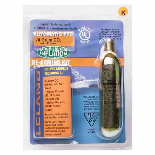 24 Gram Inflatable PFD Rearming Kit for V90000 Series, Automatic 24 Gram Inflatable PFD Rearming Kit for V90000 Series, Automatic