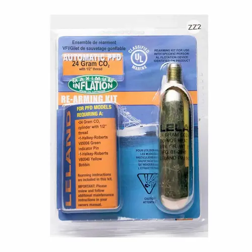 24 Gram Inflatable PFD Rearming Kit for V85000 Series, Automatic 24 Gram Inflatable PFD Rearming Kit for V85000 Series, Automatic