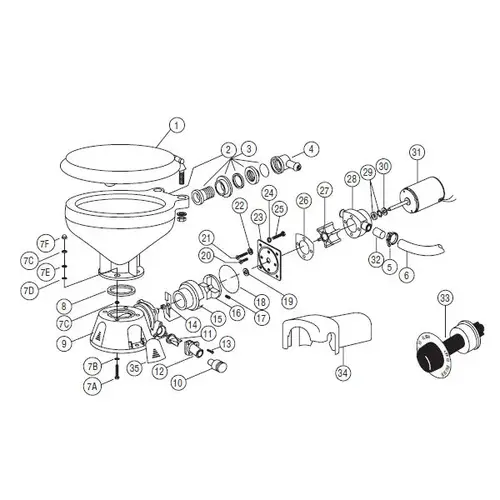 Motor/Pump Assembly Motor/Pump Assembly