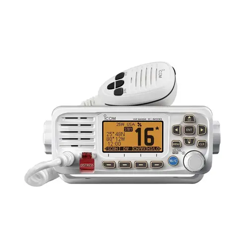 M330G Class D DSC VHF Radio with GPS White M330G Class D DSC VHF Radio with GPS White