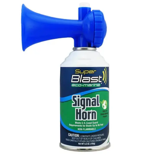Super Blast Eco-Marine Signal Horn, 5.5 oz. Super Blast Eco-Marine Signal Horn, 5.5 oz.