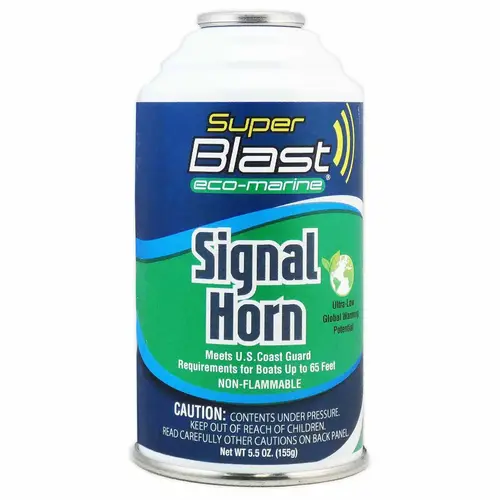 Super Blast Eco-Marine Signal Horn Refill, 5.5 oz. Super Blast Eco-Marine Signal Horn Refill, 5.5 oz.
