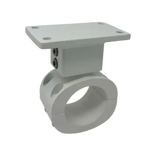 Folding Antenna Mounting Plate, Powder Coated White Folding Antenna Mounting Plate, Powder Coated White