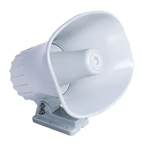 Marine PA Horn, Rectangular, 30W/40W, 4 Ohm, White Marine PA Horn, Rectangular, 30W/40W, 4 Ohm, White
