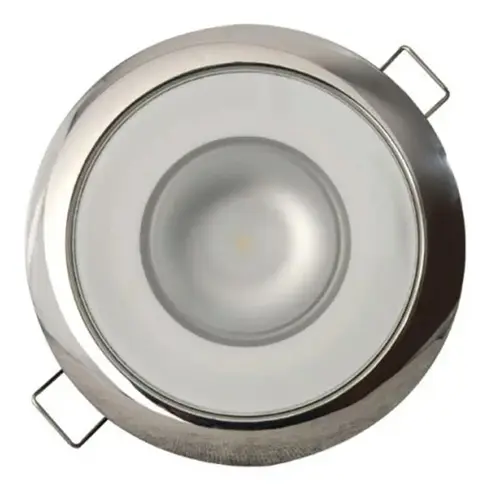 Mirage Flush Mount LED Down Light, Polished Finish, White/Red/Blue/Purple Non-Dimming Mirage Flush Mount LED Down Light, Polished Finish, White/Red/Blue/Purple Non-Dimming