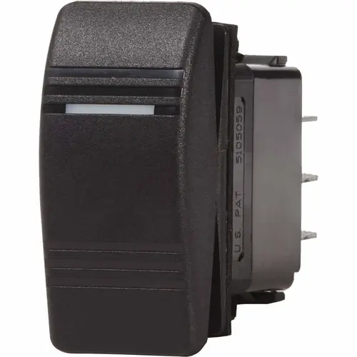 Contura Switch, SPST Pole/Throw, Black, ON-OFF Action Contura Switch, SPST Pole/Throw, Black, ON-OFF Action