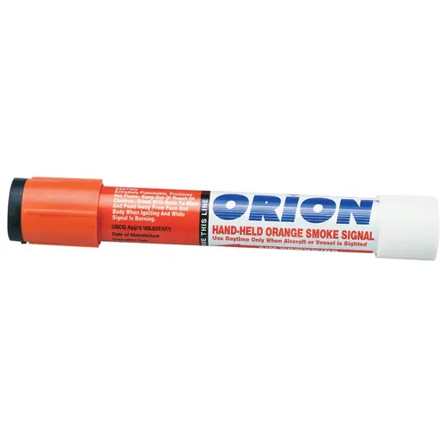 Handheld Orange Smoke Flare, Single Flare Handheld Orange Smoke Flare, Single Flare